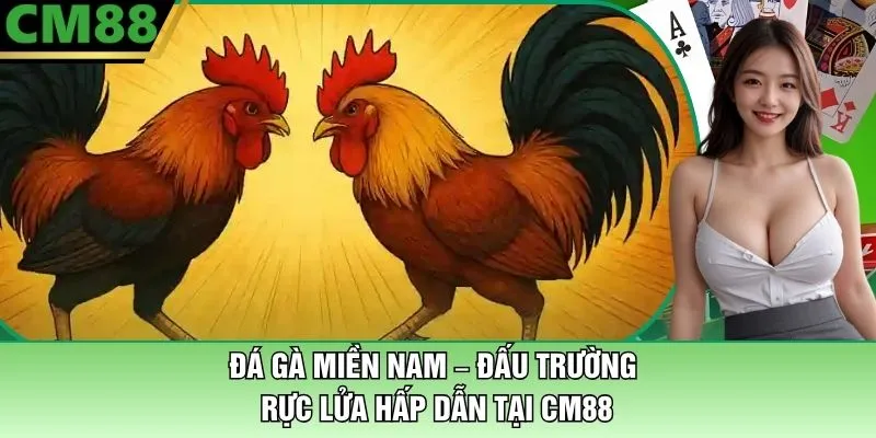Đá Gà Miền Nam – Đấu Trường Rực Lửa Hấp Dẫn Tại CM88 1 Đá Gà Miền Nam Tại CM88 – Đấu Trường Rực Lửa Hấp Dẫn